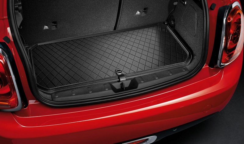 BMW純正ミニ荷物コンパートメント形状マットエッセンシャルブラックミニf55 | 51472358313