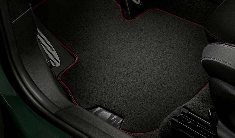 BMW純正ミニセットJCWフットプリントテキスタイルフロントF60 | 51472469133