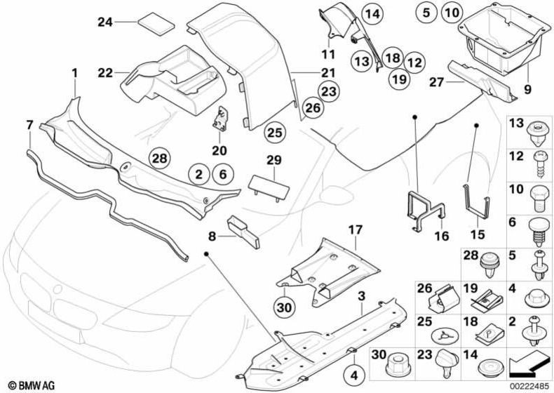 BMW純正表面（51473448318）| 51473448318