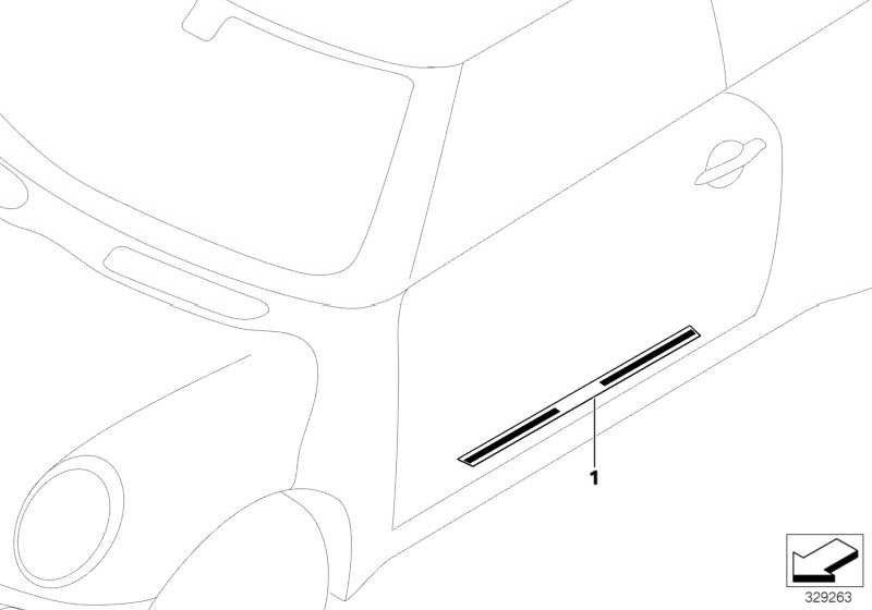 右のmini One Mini（51477238264）のBMW本物のブレンド| 51477238264
