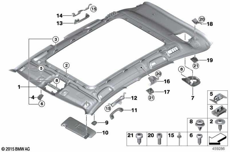 BMW右黒の前にある本物の絞りセパレーター（51477376946）| 51477376946