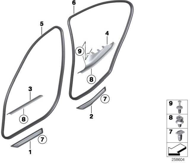 BMWフロント3 1シリーズ4シリーズ（51477410460）| 51477410460