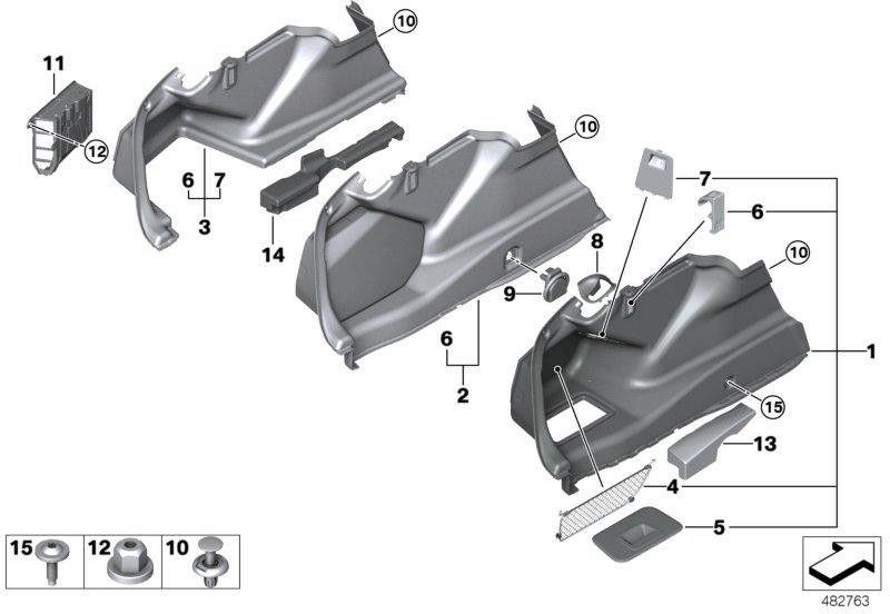 BMW純正ラッシングロッド（51477438824）| 51477438824