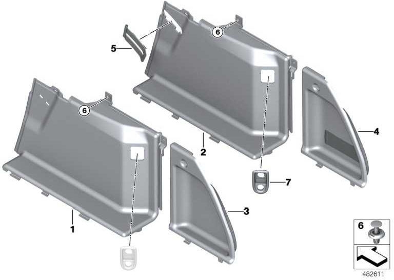 BMW純正絞りブラック12V（51477471780）| 51477471780