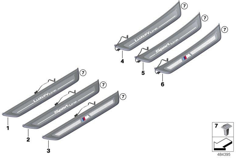 BMW純正開口部はfront -m-（51478061034）を紹介します| 51478061034