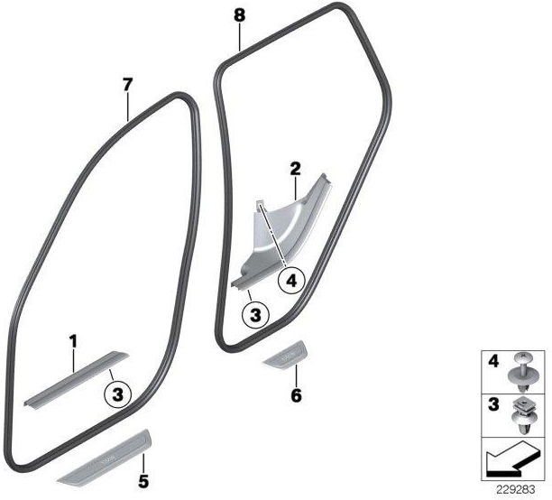 BMWフロントx4 M40i（51478065079）| 51478065079