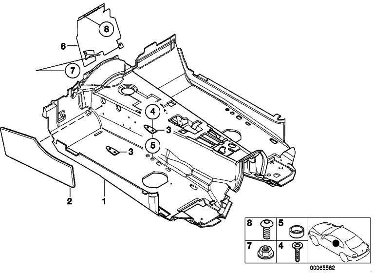 BMW純正TorxenkenkäilM6x12mm（51478267943）| 51478267943