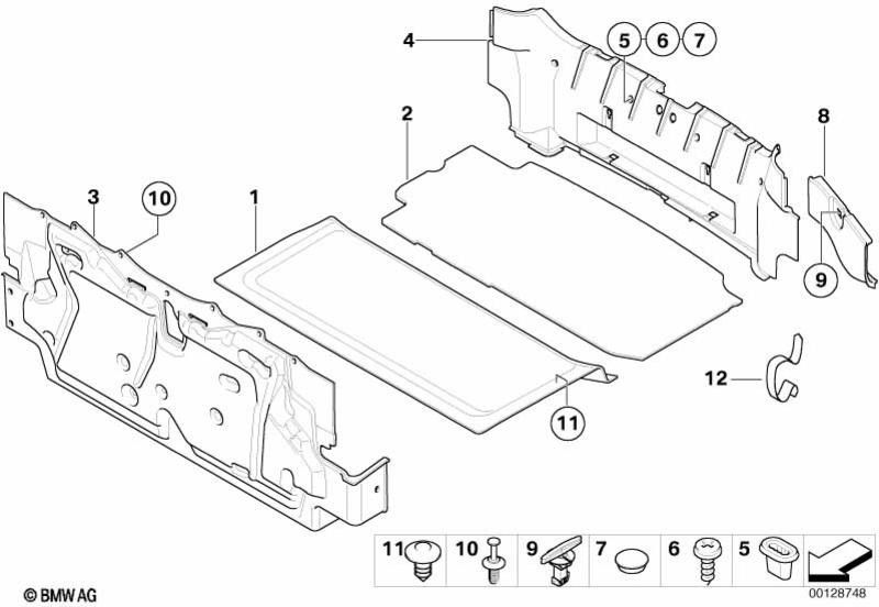 BMW純正変装パーティション荷物室（51479110806）| 51479110806