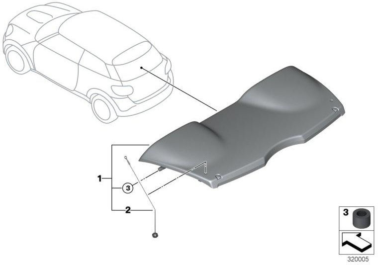 BMW純正倉庫ラバーD18mm（51479812887）| 51479812887