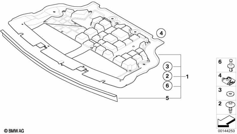 BMW純正Stullippe Front（51487120496）| 51487120496