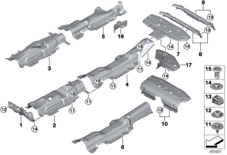 BMW純正暖房断熱タンク4WD（51487290702）| 51487290702