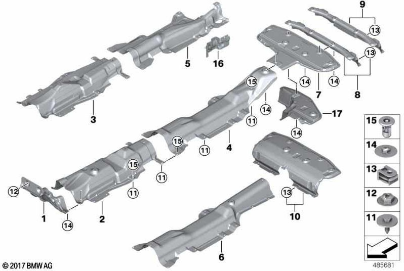 BMW純正加熱断熱トンネル4WD（51487290778）| 51487290778