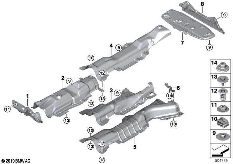 BMW本物の加熱断熱タンク（51488496117）| 51488496117