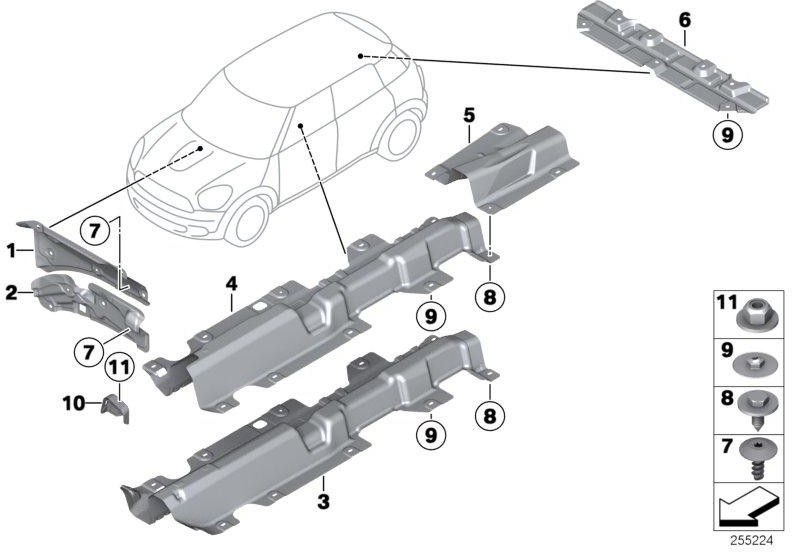 BMW本物の加熱断熱タンク（51489800657）| 51489800657