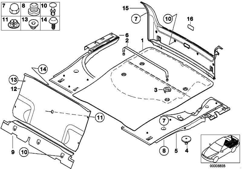 BMW本物のSpirkniet Black 1シリーズ5シリーズ7シリーズX6 Z3（51498166702）| 51498166702