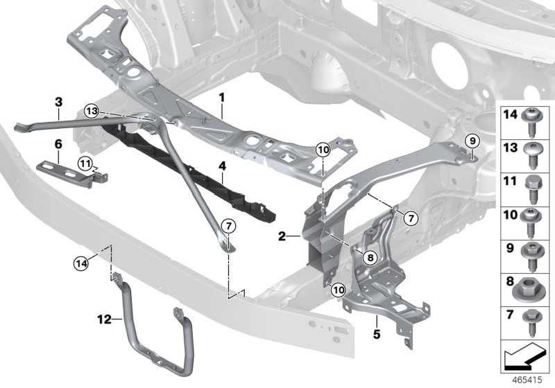BMW左側の本物の録音ヘッドライトアームx1（51647342501）| 51647342501