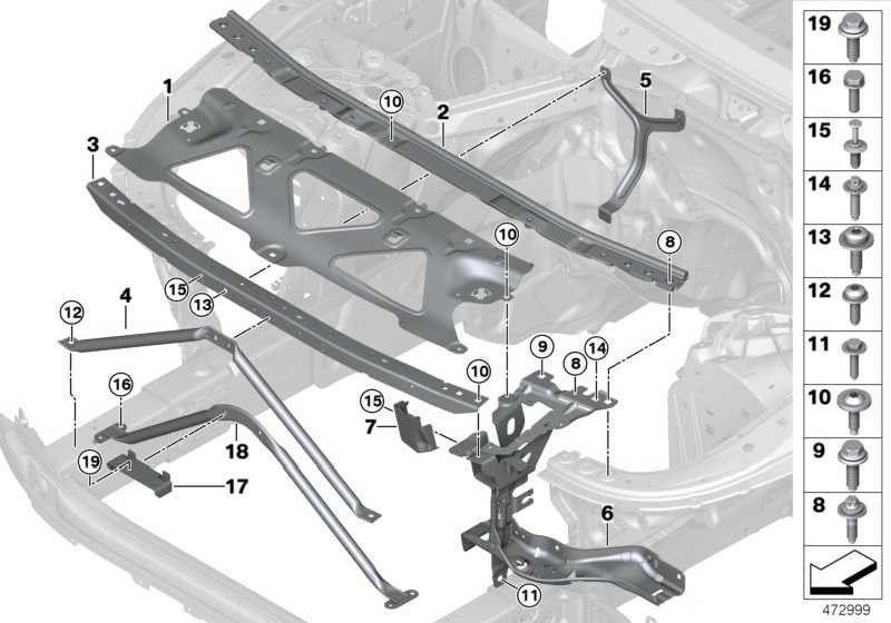 BMW純正サポートフロントウォール（51647409749）| 51647409749
