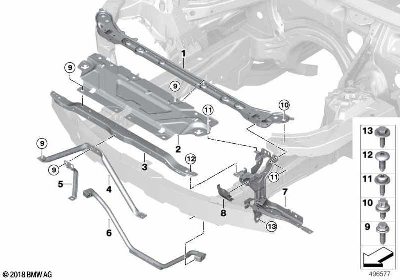 BMW純正カバーキャッスル右（51647422302）| 51647422302