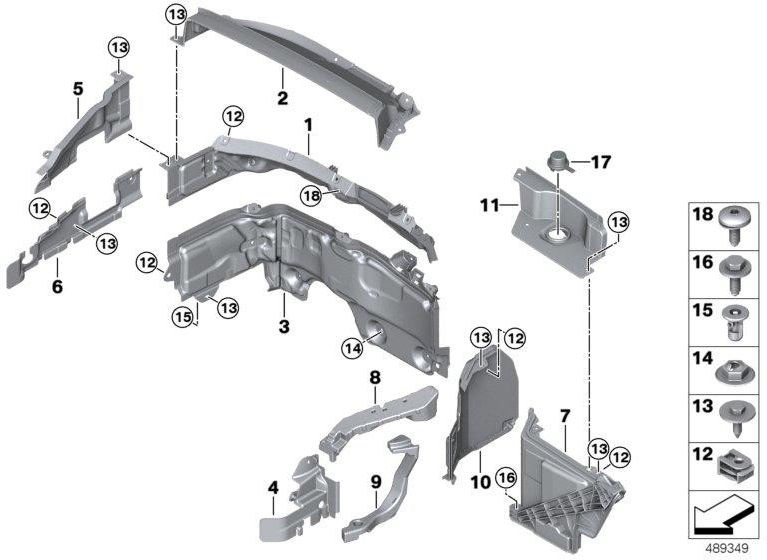 BMW本物のBatteriedeckel（51717290727）| 51717290727