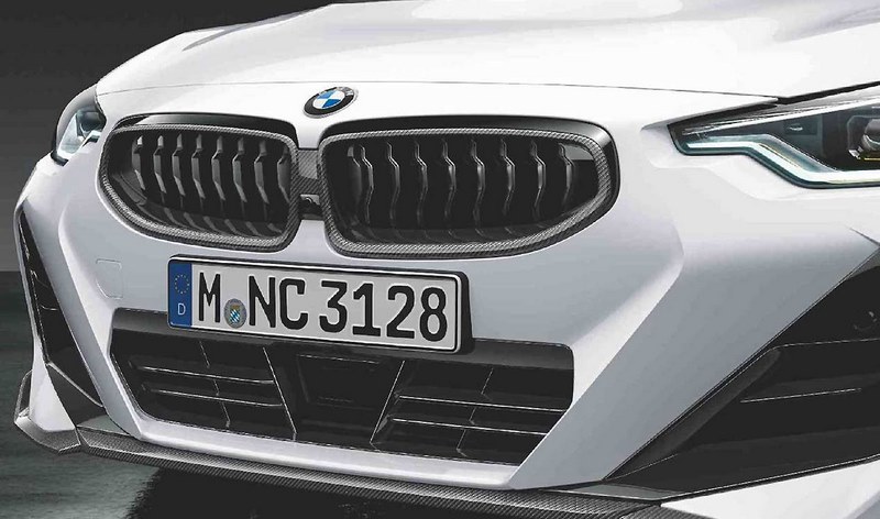 BMW純正Mパフォーマンスfrontziergitterカーボン2シリーズG42 | 51719627307