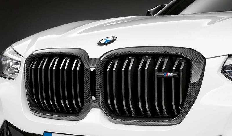 BMW純正Mパフォーマンスfrontziergitterカーボンフレームx3 g01 x3 m f97 x4 g02 x4 m f98 | 51719628252