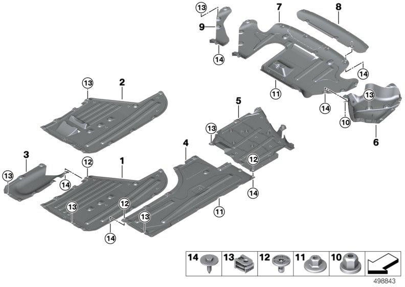 BMW純正リアディフューザー（51757439134）| 51757439134