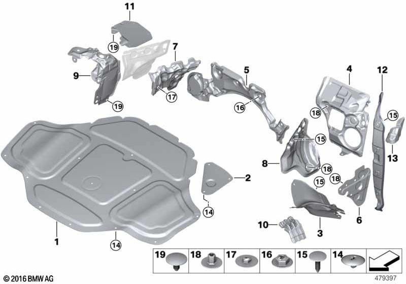 BMW本物のシールサイドフレーム左（51767330655）| 51767330655