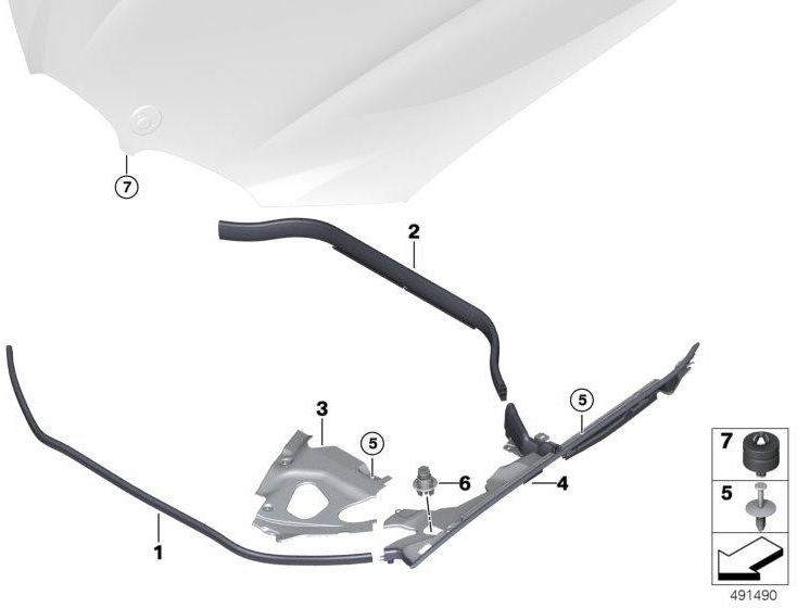 BMW右側の側壁の本物の海の海（51767397492）| 51767397492