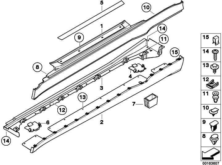 BMW純正カバーSweller Primed Mini（51777182558）| 51777182558