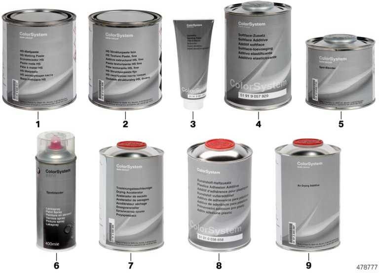 BMW純正スプレースポットブレンド400ml（51910398808）| 51910398808