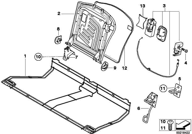 BMW本物のストレージソケット（52102752602）| 52102752602