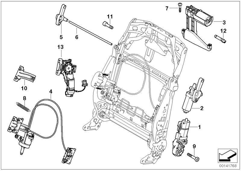 BMW純正ガスカートリッジ（52107068057）| 52107068057