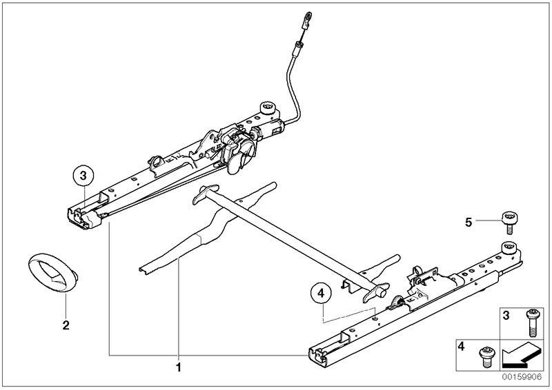 BMW本物のネジM8 x 13（52107129840）| 52107129840