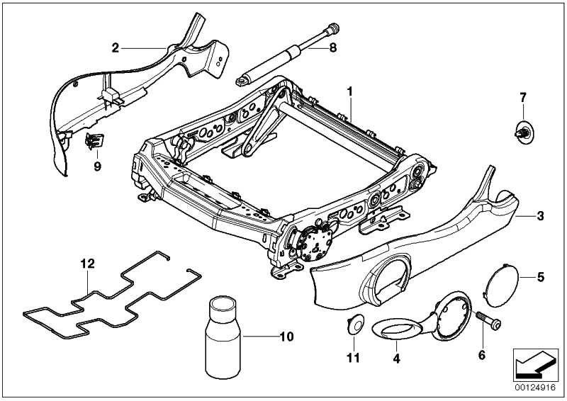 左のパンサーブラックの外側のBMW純正開口部（52107132837）| 52107132837