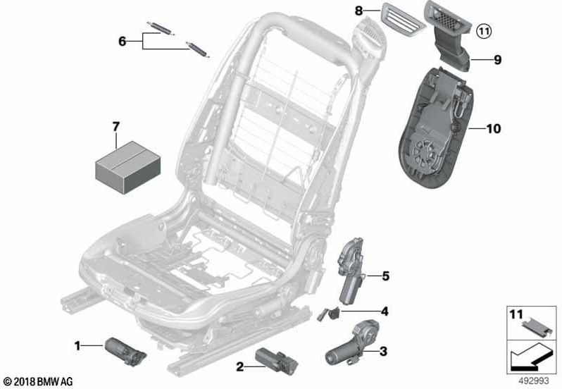 BMW純正カバーブラック（52107340294）| 52107340294