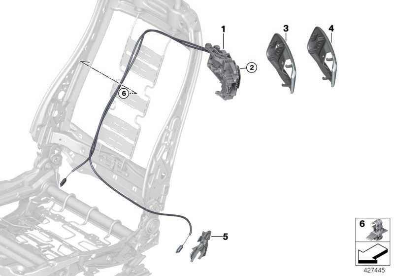 左のブラック4er（52108058395）のBMW純正ロック解除ユニット| 52108058395