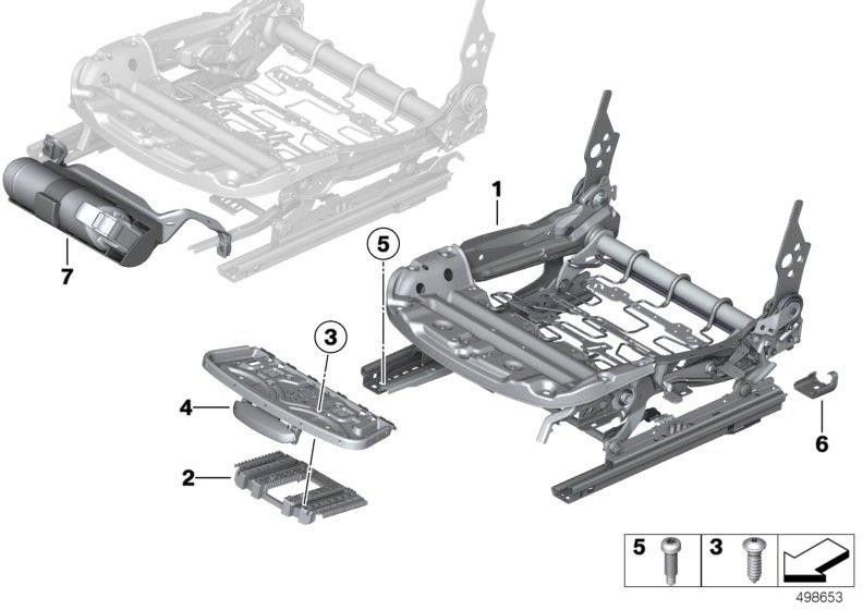 BMWホルダー付き本物の消火器（52109496262）| 52109496262