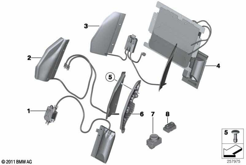 BMW Valve LBV（52109891412）による本物の傾斜幅調整| 52109891412