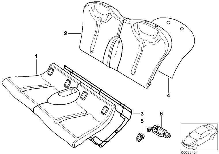 BMW純正絞りISOFIX左miNI（52207043173）| 52207043173