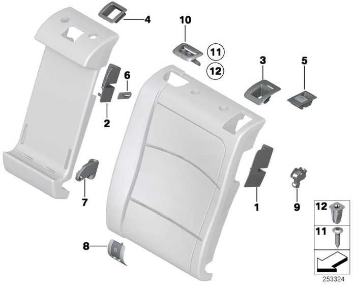 BMW本物のブレンドIsofix Mokka 5er（52207364811）| 52207364811
