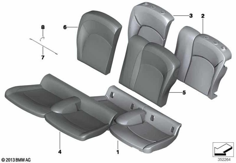 BMW純正カバーシートファブリックcarb.black（52207948958）| 52207948958