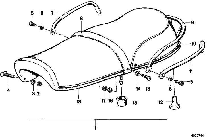 BMW本物のトリムストリップ970mm R50/5-R90（52531232028）| 52531232028
