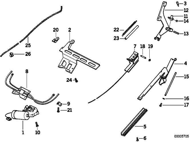 BMW純正ホースl = 335mm 3シリーズ6シリーズ（54121904824）| 54121904824