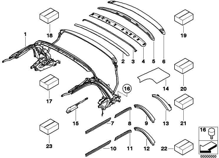 BMW本物のアパーチャセンター右mini（54342758090）| 54342758090