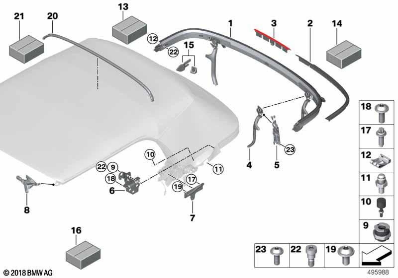 BMW本物のゴムバッファー（54347463724）| 54347463724