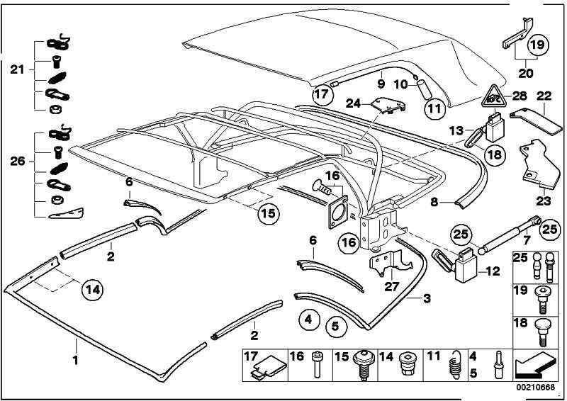3シリーズ上のBMW純正センサー（54348268997）| 54348268997