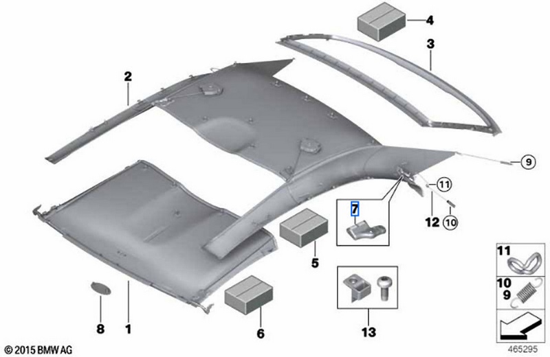 BMW純正セットHalter-C-Piston Flaps | 54375A19AA6