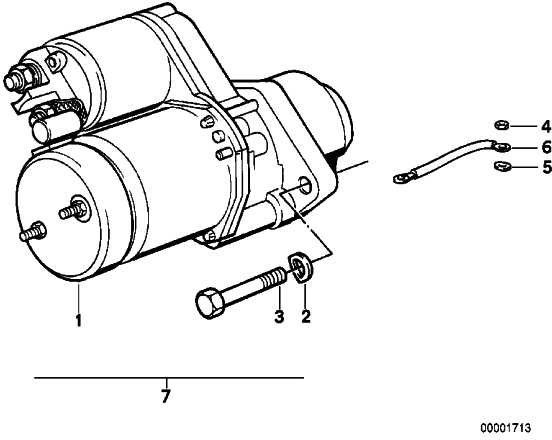 BMW本物のバッテリーケーブルプラスR A10B08（6112121243473）| 61121243473