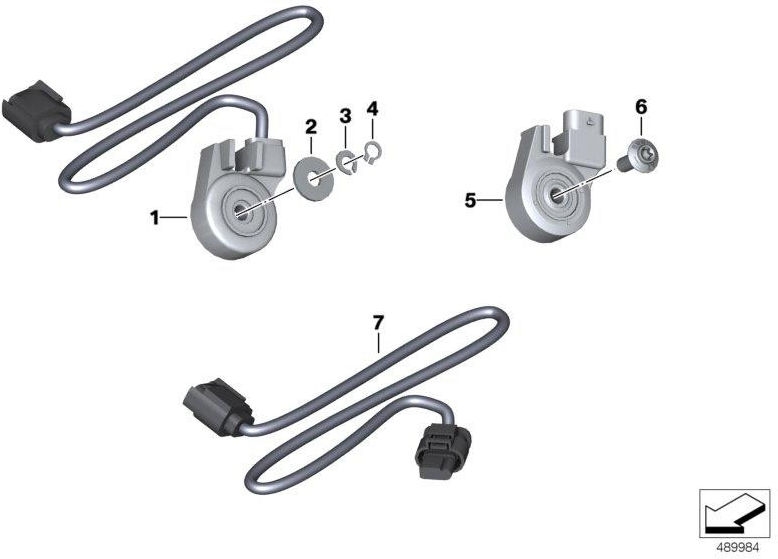BMW本物のアダプターラインl = 530mm（61128523365）| 61128523365