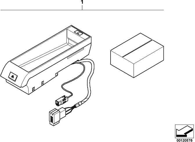 BMW純正ユニバーサルペンシルハウジングアンコード3 Pol。 1シリーズ5シリーズ7シリーズX1 X3 X6 Z3 Z4 Z8 MINI（61136931929）| 61136931929